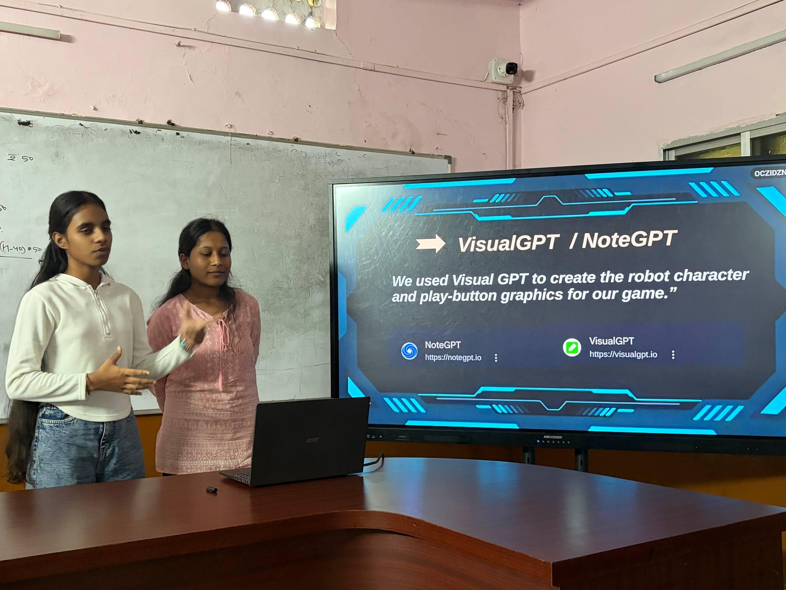 Students Figured out AI tools for graphics